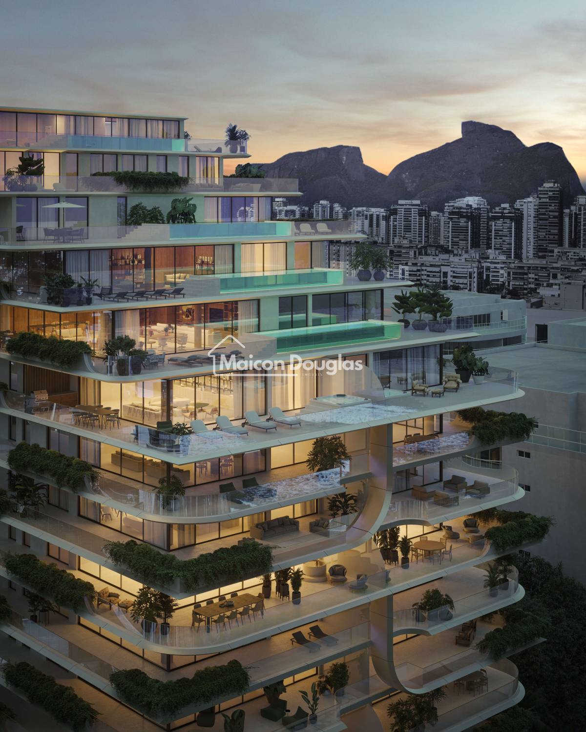  - Cobertura à venda, no Atto Design By Pininfarina, Barra da Tijuca, com 4 quartos, 1.189,69m²