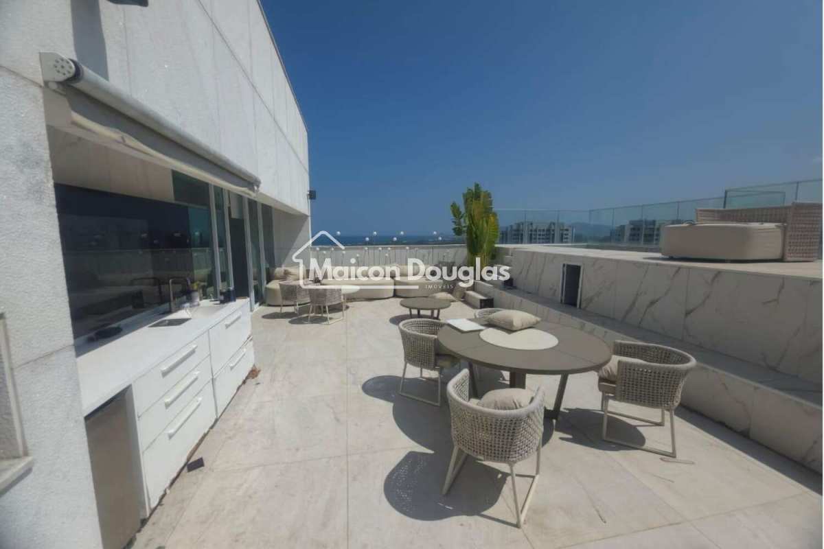 Cobertura à venda, no Riserva Golf em Rio de Janeiro, Barra da Tijuca, com 3 quartos, 555,81m² - Maicon Douglas Imóveis