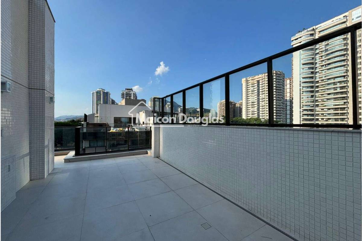 - Cobertura à venda, no Wave By Yoo em Rio de Janeiro, Barra da Tijuca, com 3 quartos, 157,12m²